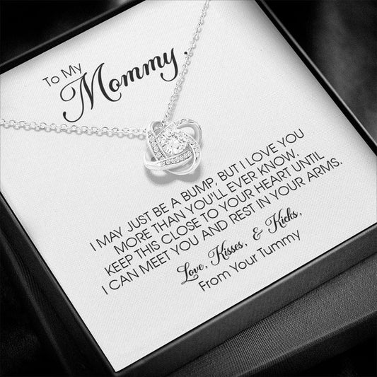 To My Mommy, Love Knot Necklace