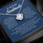To My Beautiful Soulmate, Love Knot Necklace