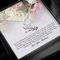 To My Wife, Love Knot Necklace