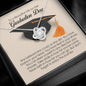 To a Beautiful Girl on Her Graduation Day, Love Knot Necklace