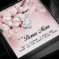To my Bonus Mom Gift, Love Knot Necklace
