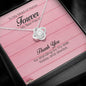 To My Maid of Honor, Love Knot Necklace