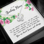 To My BadAss Niece, Love Knot Necklace