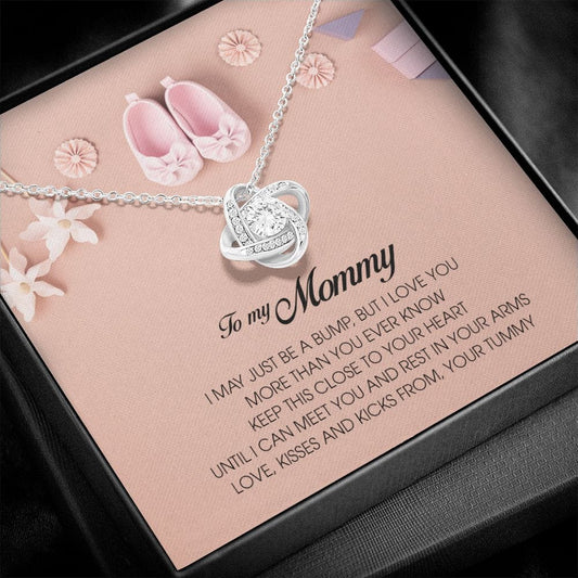 To My Mommy, Love Knot Necklace