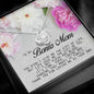 To my Bonus Mom Gift, Love Knot Necklace