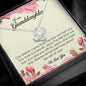 To Our Granddaughter, Love Knot Necklace