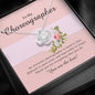 Love Knot Necklace, Choreographer Jewelry Card