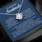 To My Beautiful Soulmate, Love Knot Necklace