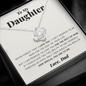 Love Knot Necklace | To My Daughter