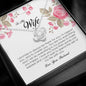 To My Wife, Love Knot Necklace