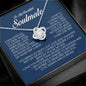 To My Beautiful Soulmate, Love Knot Necklace