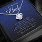 Love Knot Necklace, Chef Gift, Thank You Gift, Appreciation Gift, Best Birthday Christmas Gift Idea