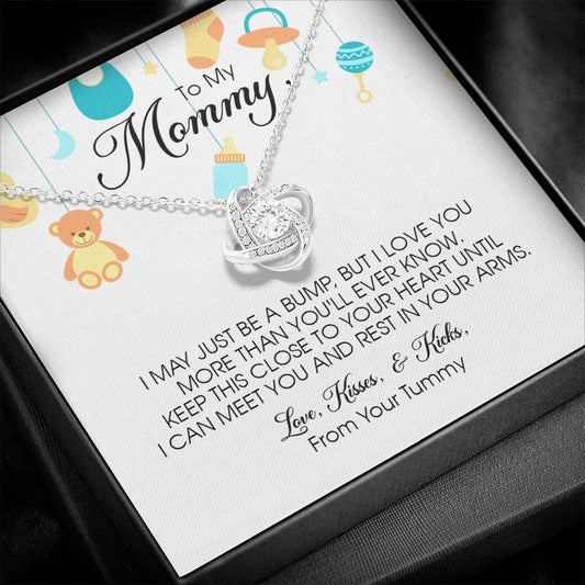 To My Mommy, Love Knot Necklace