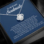 To My Beautiful Soulmate, Love Knot Necklace