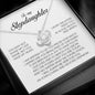 To My Stepdaughter Gift, Love Knot Necklace