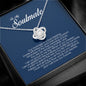 To My Soulmate, Love Knot Necklace