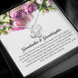 Grandmother and Granddaughter Gift, Love Knot Necklace