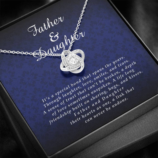 Love Knot Necklace, Daughter Gift