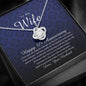 Happy 51st Anniversary, Love Knot Necklace
