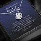 Love Knot Necklace | To My Beautiful Wife