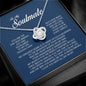 To My Soulmate, Love Knot Necklace