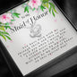 Love Knot Necklace, To My Maid of Honor