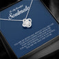 To My Beautiful Soulmate, Love Knot Necklace