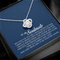 To My Soulmate, Love Knot Necklace