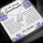 To My Amazing Granddaughter, Love Knot Necklace