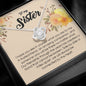 To My Sister, Love Knot Necklace