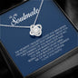 To My Soulmate, Love Knot Necklace