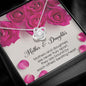 Mother & Daughter Gift, Love Knot Necklace