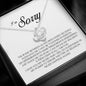 I'm Sorry Gift For Her, Love Knot Necklace