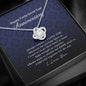 Love Knot Necklace, Happy Forty Seven Year Anniversary