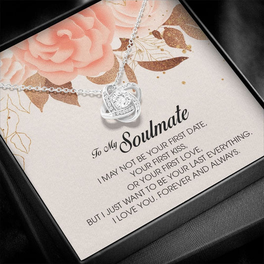 To My Soulmate, Love Knot Necklace