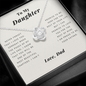 Love Knot Necklace | To My Daughter