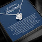 To My Beautiful Soulmate, Love Knot Necklace