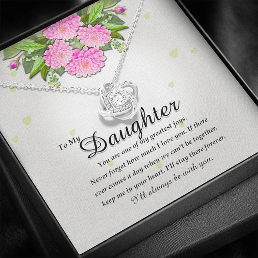 Love Knot Necklace, Daughter Gift