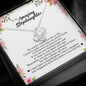 To My Amazing Stepdaughter, Love Knot Necklace