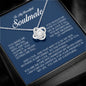 To My Beautiful Soulmate, Love Knot Necklace