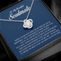 To My Beautiful Soulmate, Love Knot Necklace