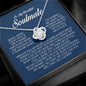 To My Beautiful Soulmate, Love Knot Necklace