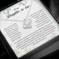 To My Daughter In Law, Love Knot Necklace