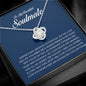 To My Beautiful Soulmate, Love Knot Necklace