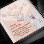 Love Knot Necklace, Gift For Cat Mom, Cat Lover Gift, Cat Lady Gift, Cat Owner Gift, Best Christmas Gift Idea