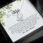 To My Wife, Love Knot Necklace