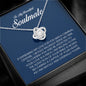 To My Beautiful Soulmate, Love Knot Necklace