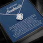 To My Beautiful Soulmate, Love Knot Necklace