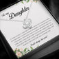 To My Daughter, Love Knot Necklace