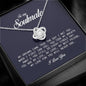 To My Soulmate, Love Knot Necklace